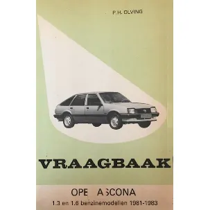 Afbeelding van Vraagbaak voor uw Opel Ascona