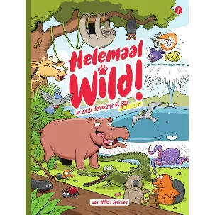 Afbeelding van Helemaal Wild! 1 - De leukste dierenstrips uit Quest Junior