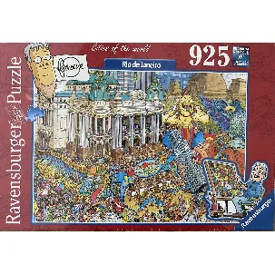 Afbeelding van Ravensburger Fleroux Rio de Janeiro legpuzzel puzzel 925 stukjes