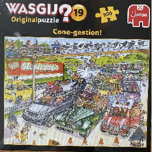 Afbeelding van Wasgij Original 19 Pitstop puzzel - 950 stukjes