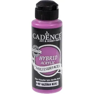 Afbeelding van Cadence Hybride acrylverf (semi mat) Hazeran paars 01 001 0107 0120 120 ml