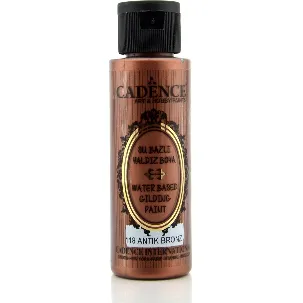 Afbeelding van Cadence gilding paint antique bronze 70 ml