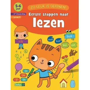 Afbeelding van Zo leuk is oefenen! - Eerste stappen naar lezen 5-6 jaar