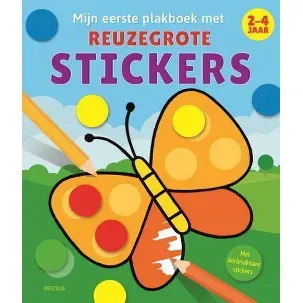 Afbeelding van Mijn eerste plakboek met reuzegrote stickers 2-4 jaar