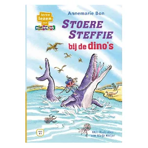 Afbeelding van Leren lezen met Kluitman - Stoere Steffie bij de dino's