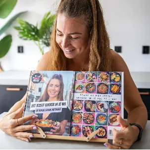 Afbeelding van Bakje Geluk - Eet Jezelf Lekker In Je Vel - Boek