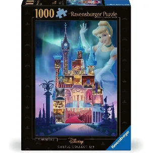 Afbeelding van Disney Kastelen Assepoester Puzzel (1000 stukken)