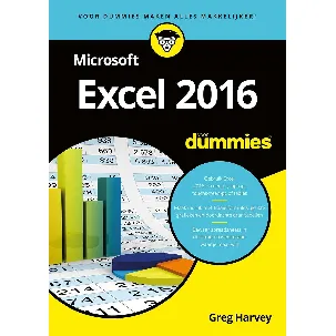 Afbeelding van Voor Dummies - Microsoft Excel 2016 voor Dummies