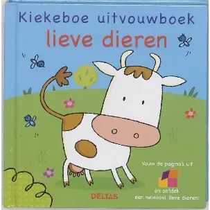 Afbeelding van Lieve Dieren Kiekeboe Uitvouwboek