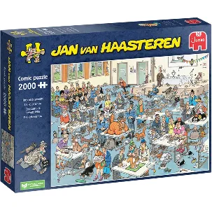 Afbeelding van Jan Van Haasteren Puzzel De Kattenshow 2000 Stukjes