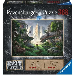 Afbeelding van Ravensburger Puzzel EXIT Apocalyptic City (368 pieces) Multicolours