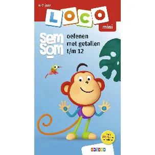 Afbeelding van Loco Mini - Loco mini semsom oefenen met getallen t/m 12