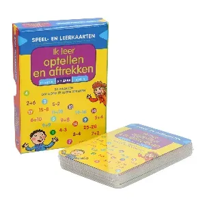 Afbeelding van Speel- en leerkaarten - Ik leer optellen en aftrekken (6-7 j.)