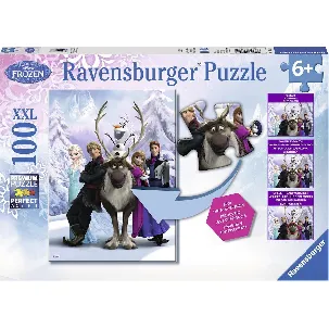 Afbeelding van Ravensburger puzzel Disney Frozen - Legpuzzel - 100 stukjes