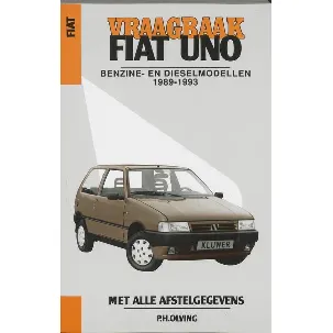 Afbeelding van Autovraagbaken - Vraagbaak Fiat Uno Benzine diesel 1989-1993