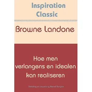 Afbeelding van Inspiration Classic 26 - Hoe men verlangens en idealen kan realiseren