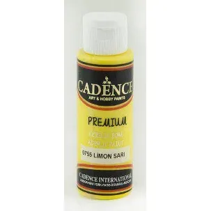 Afbeelding van Acrylverf - Lemon Yellow - Cadence Premium - 70 ml