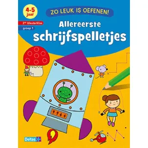 Afbeelding van Zo leuk is oefenen! - Allereerste schrijfspelletjes 4-5 jaar