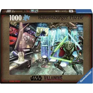 Afbeelding van Legpuzzel Star Wars Villainous General Grievous, 1000st.