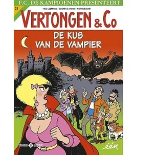 Afbeelding van Vertongen en C° 21 - De Kus van de Vampier