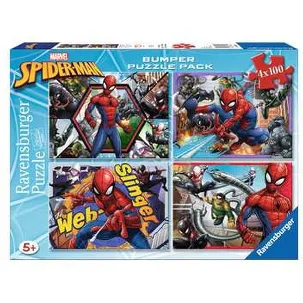 Afbeelding van Ravensburger Spiderman Legpuzzel 100 stuk(s) Strips