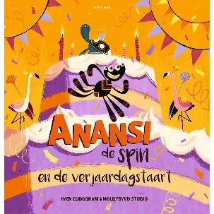 Afbeelding van Anansi de spin - Anansi de spin en de verjaardagstaart