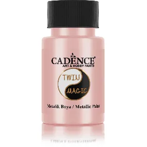 Afbeelding van Cadence Twin Magic Acrylverf Metallic 50 ml Purple Peach