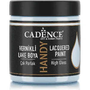 Afbeelding van Cadence Cadence Hoogglans Acrylverf 250 ml Baby Blue