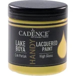 Afbeelding van Cadence Hoogglans Acrylverf 250 ml Light Yellow