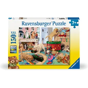 Afbeelding van Ravensburger puzzel Puppies Playtime - Legpuzzel - 150 XXL stukjes