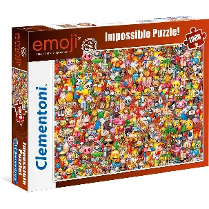 Afbeelding van Clementoni - Puzzel 1000 Stukjes - Impossible Emoji - Puzzel Voor Volwassenen en Kinderen - 14-99 jaar