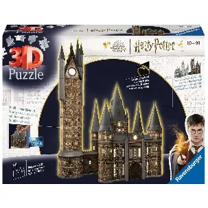 Afbeelding van Ravensburger Harry Potter - Hogwarts Castle: Astronomy Tower Night Edition (626 Pieces) 3D Puzzel - Multicolours