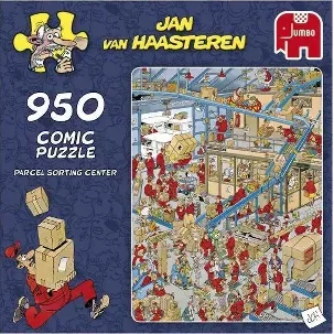 Afbeelding van Jumbo Jan van Haasteren Parcel Sorting Center Postcentrum puzzel - 950 stukjes