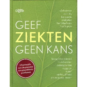 Afbeelding van Geef Ziekten Geen Kans