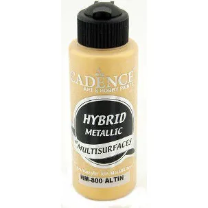 Afbeelding van Acrylverf - Metallic - Gold - Cadence Hybrid Metallic - 120 ml