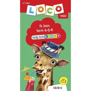 Afbeelding van Loco Mini - Loco Mini Veilig leren lezen ik lees kern 4-5-6