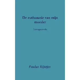 Afbeelding van Lezingenreeks - De euthanasie van mijn moeder