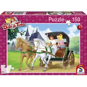 Afbeelding van Schmidt Spiele Bibi & Tina Legpuzzel 150 stuk(s) Stripfiguren