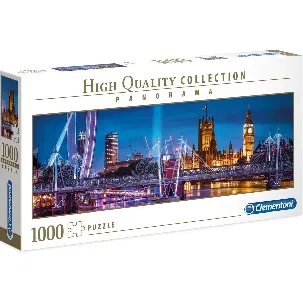 Afbeelding van Clementoni - Puzzel 1000 Stukjes High Quality Collection - London Puzzel Voor Volwassenen en Kinderen, 14-99 jaar, 39485