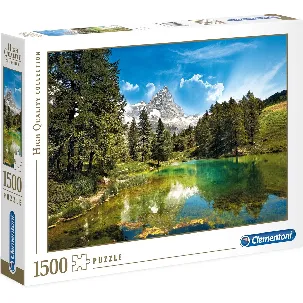 Afbeelding van Clementoni - Puzzel 1500 Stukjes High Quality Collection, Blue Lake, Puzzel Voor Volwassenen en Kinderen, 14-99 jaar, 31680