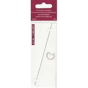 Afbeelding van Split eye beading needle