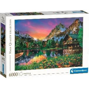 Afbeelding van Clementoni - Puzzel 6000 Stukjes High Quality Collection Alpine Lake, Puzzel Voor Volwassenen en Kinderen, 14-99 jaar, 36531