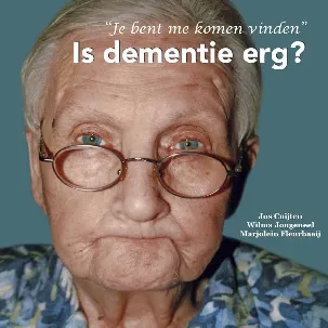 Afbeelding van Is dementie erg?