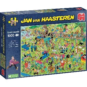 Afbeelding van Jan van Haasteren - Hondenparcours - 1000 stukjes - Legpuzzel volwassenen