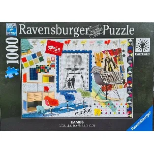 Afbeelding van Ravensburger puzzel Eames Design Spectrum - Legpuzzel - 1000 stukjes