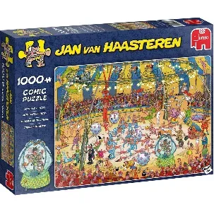 Afbeelding van Jan van Haasteren Acrobaten Circus puzzel - 1000 stukjes