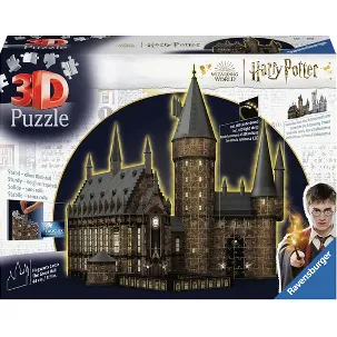 Afbeelding van Ravensburger HP: Hogwarts the great Hall (Night Edition) (540)