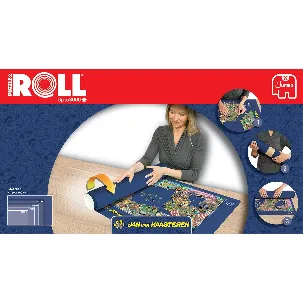 Afbeelding van Jan van Haasteren - Puzzle & Rol - Puzzelmat - Tot 3000 stukjes – exclusief puzzel