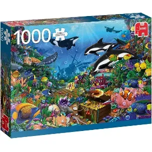 Afbeelding van Jumbo Premium Collection Puzzel Jewels of the Deep - Legpuzzel - 1000 stukjes