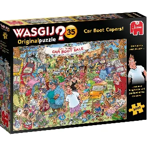 Afbeelding van Wasgij Original 35 Vlooienmarkt Vondsten! puzzel - 1000 stukjes